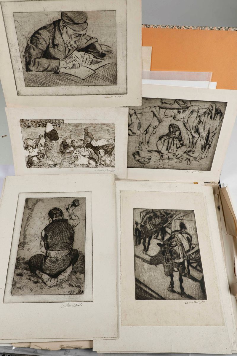 Giorgio Morandi, Luigi Bartolini - Funi, Achille e Altri Artisti Italiani del '900.luigi Bartolin...