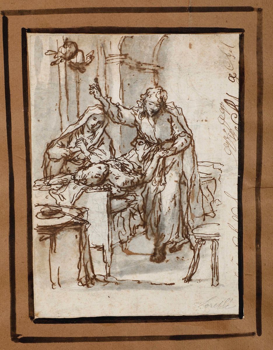 Lotto di Disegni del XVIII-XIX Secolodisegni dei Secoli XVIII-XIX