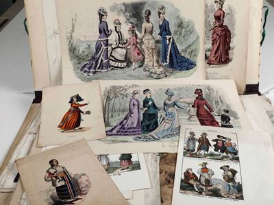 Personaggi in Costume - Moda e Altrolotto di Stampe di Vario Soggetto. Moda, Costumi Regionali, V...