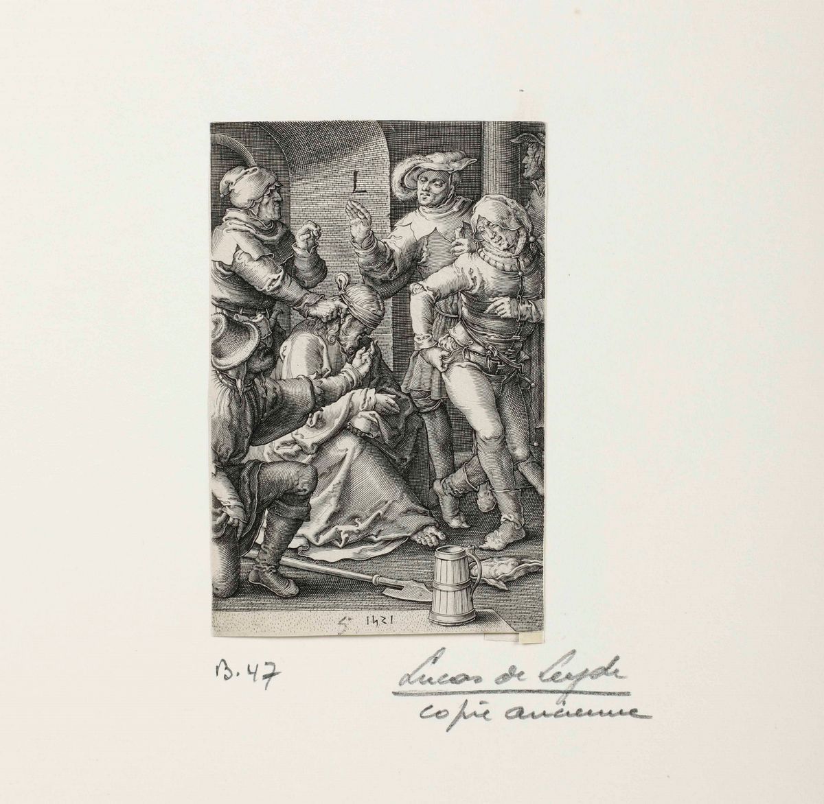 Luca di Leida (copie Da)incisioni Antiche, Copie da Luca di Leida