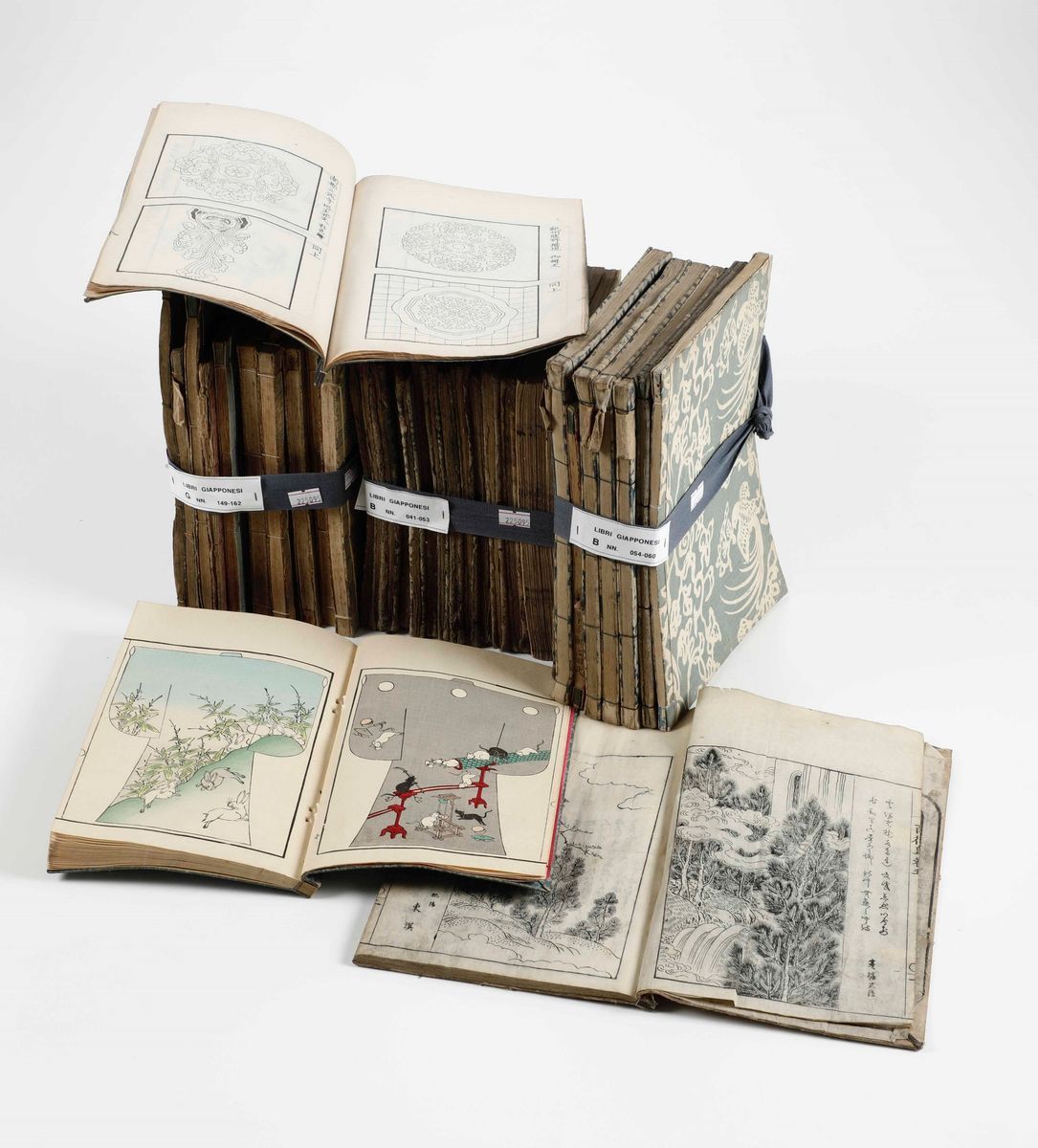 Giappone - Cultura nipponica Lotto di libri giapponesi. Secolo XIX. - Asta  Stampe, Incisioni Antiche, Carte geografiche e Libri