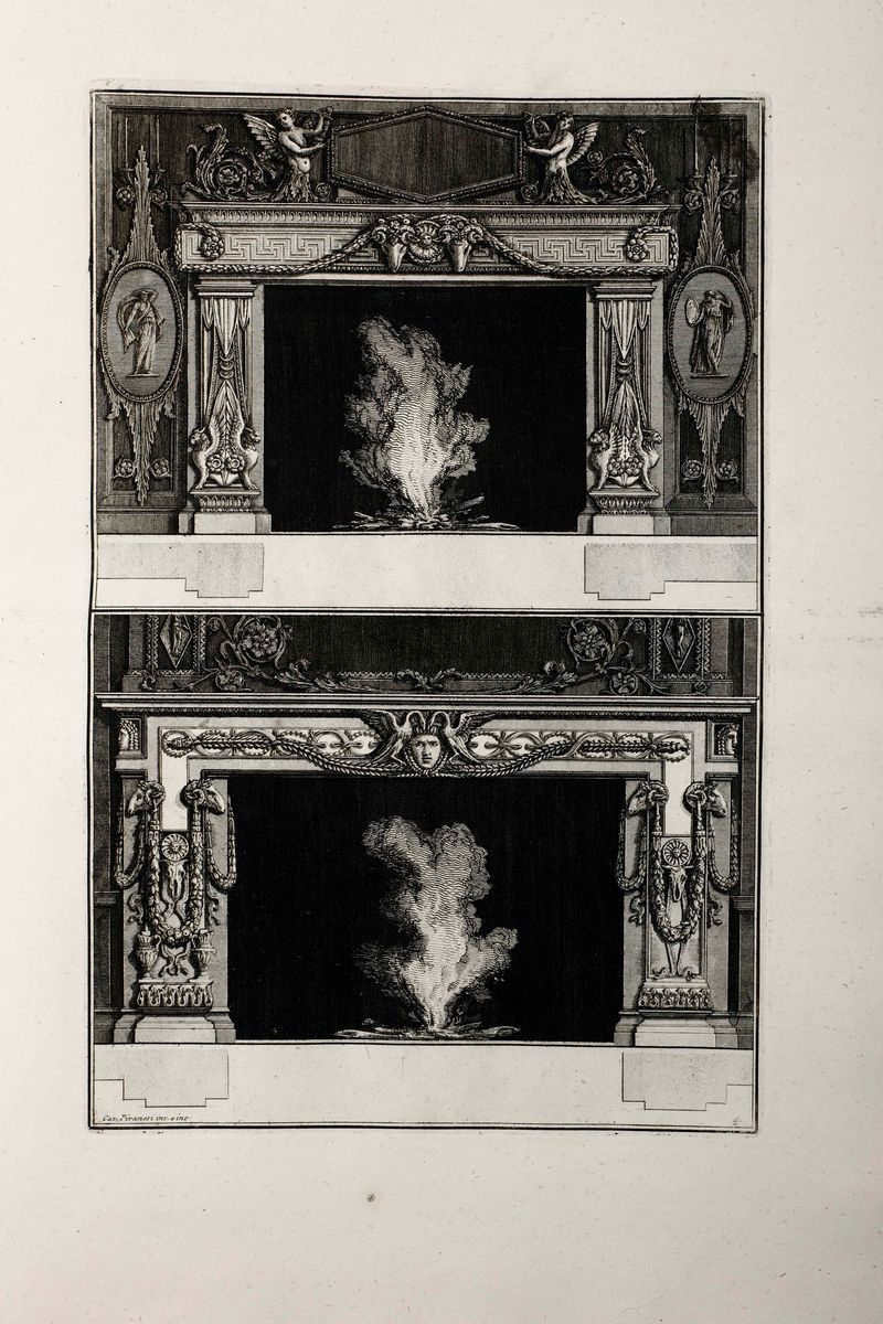 Piranesi Giovanni Battistadiverse Maniere di Adornare i Cammini...ed Altra Parte degli Edifizi......
