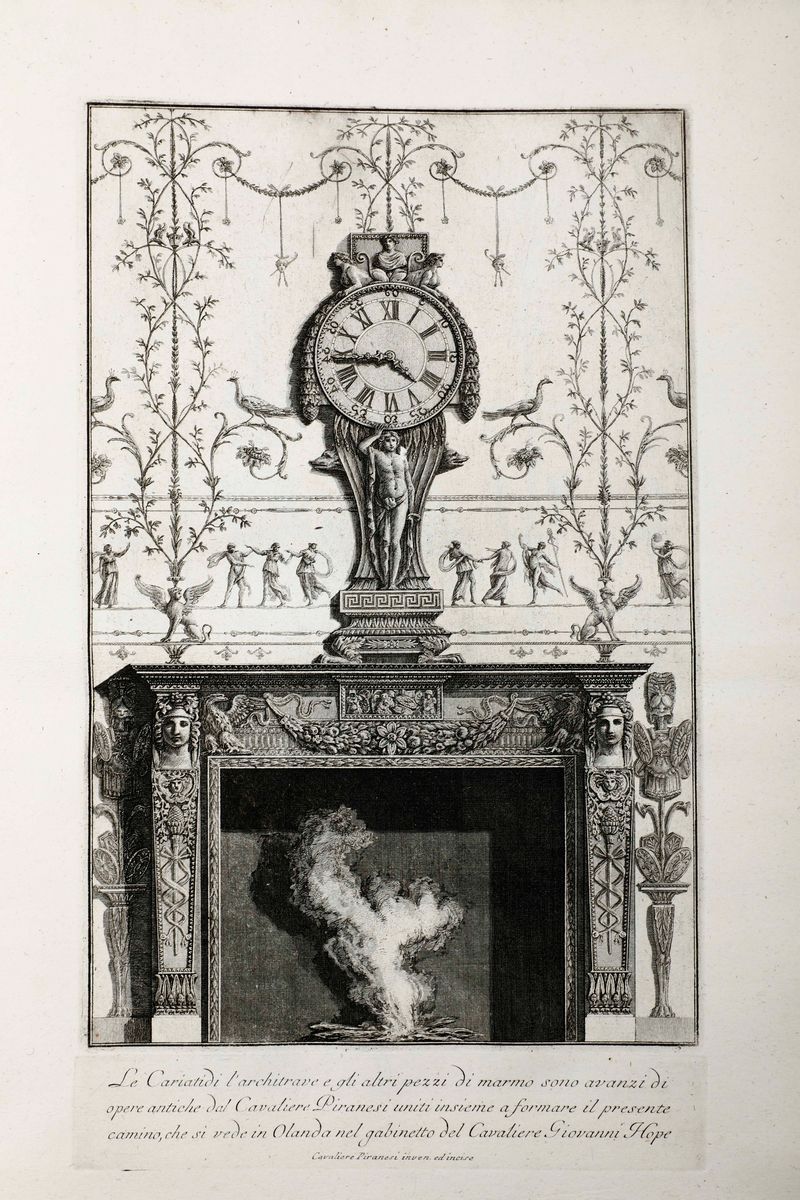 Piranesi Giovanni Battistadiverse Maniere di Adornare i Cammini...ed Altra Parte degli Edifizi......