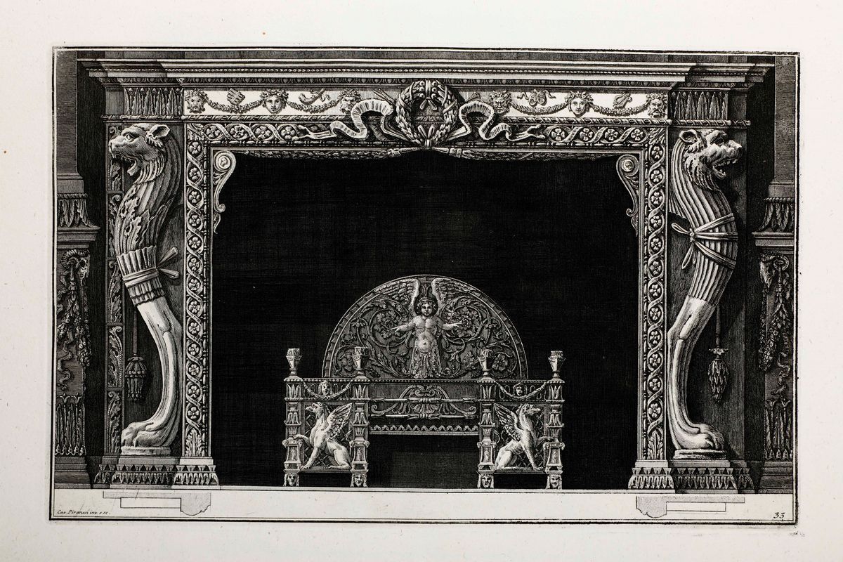 Piranesi Giovanni Battistadiverse Maniere di Adornare i Cammini...ed Altra Parte degli Edifizi......