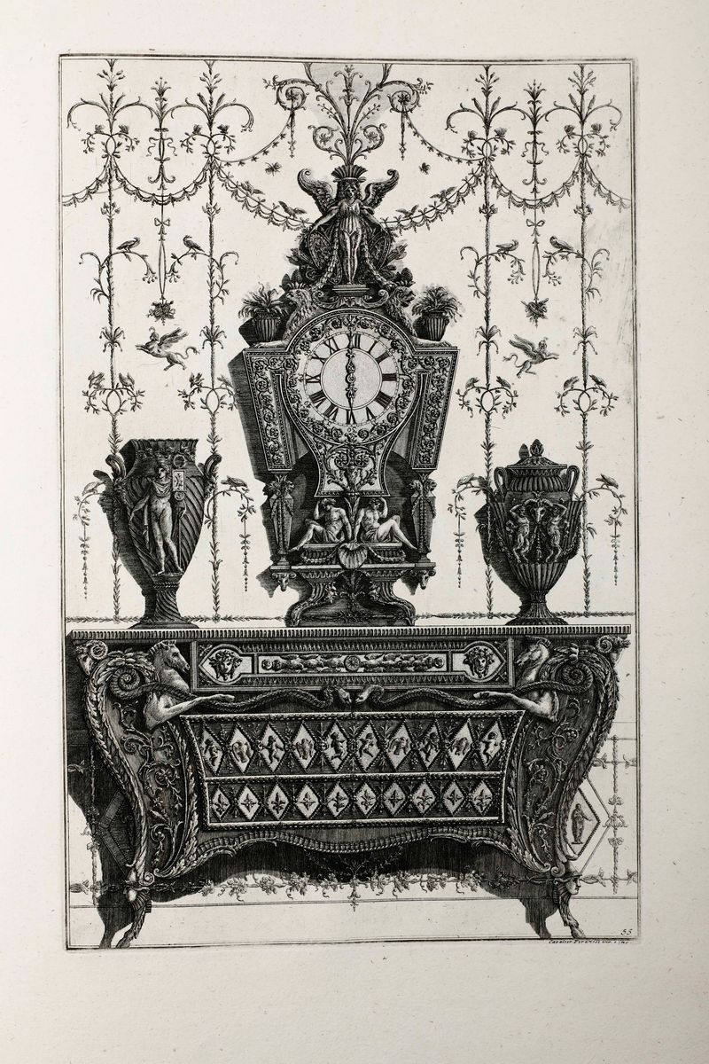 Piranesi Giovanni Battistadiverse Maniere di Adornare i Cammini...ed Altra Parte degli Edifizi......