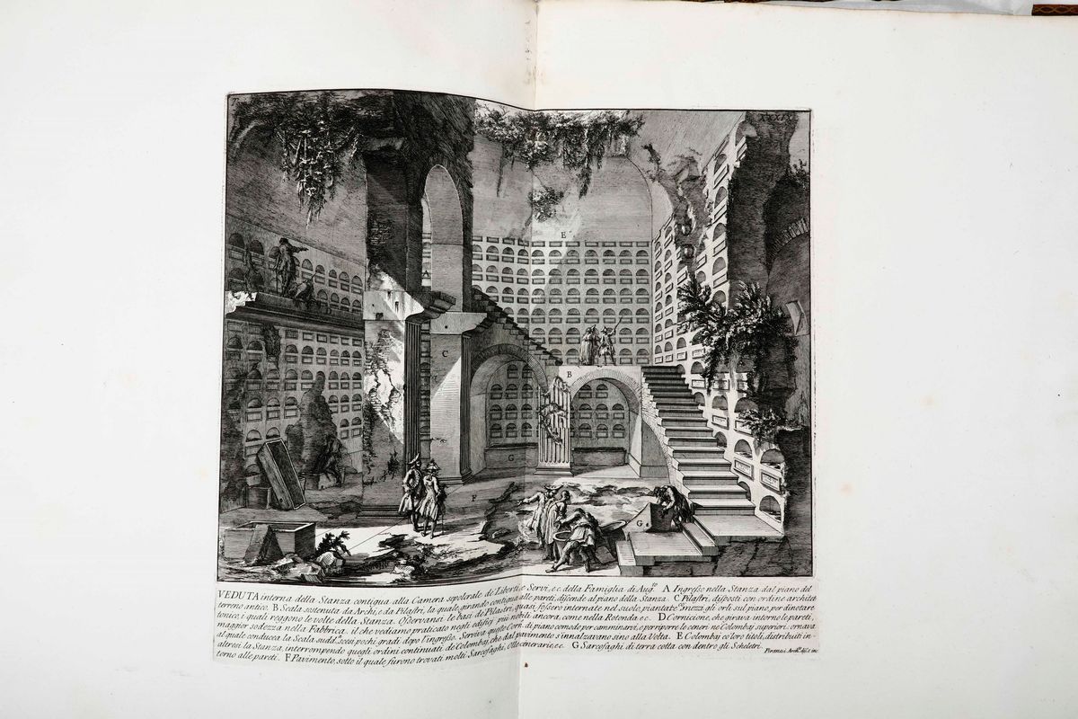 Piranesi Giovanni Battista (venezia 1720- Venezia 1778)le Antichità Romane... Tomi III e IV Solta...