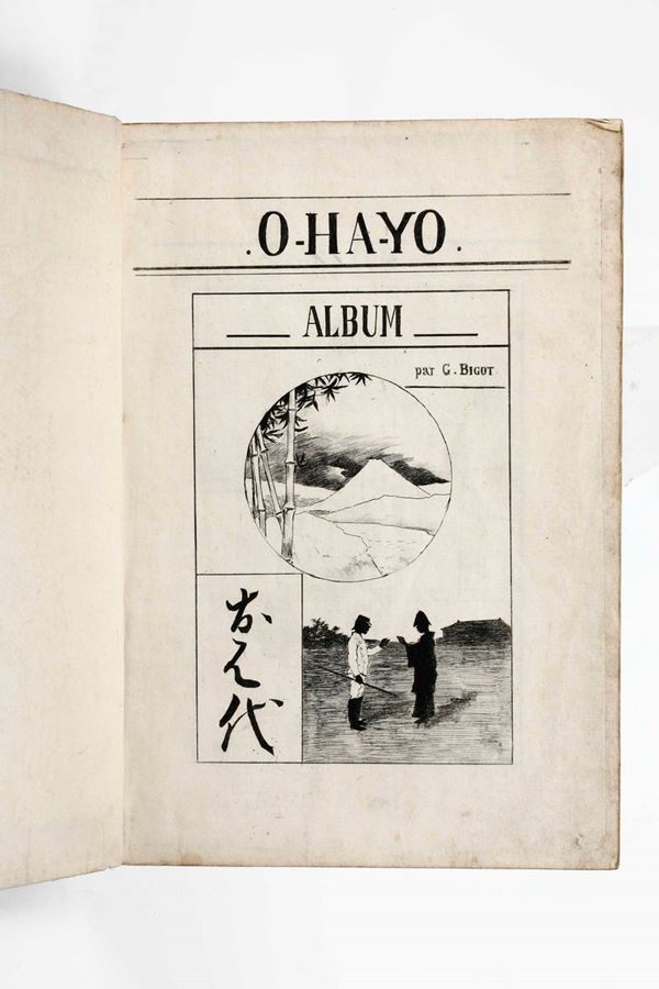 Bigot Gerges O-ha-yo... Album, Yokohama, 1883.