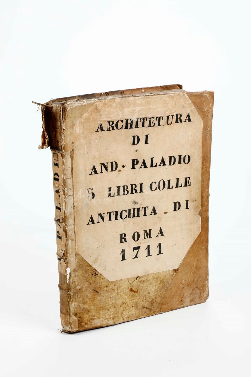 Palladio Andreal'architettura D'andrea Palladio Divisa in Quattro libri...DI Nuovo Ristampata...i...