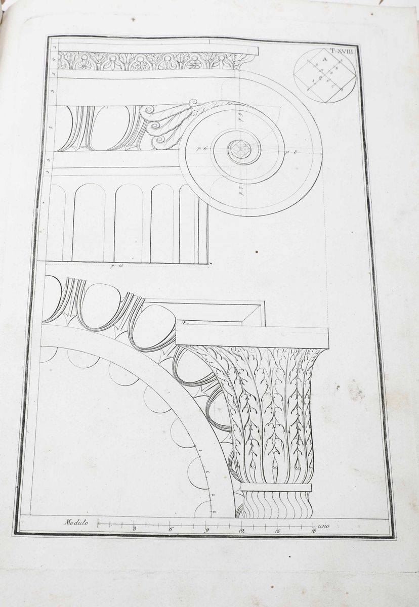 Barozzi, Jacopogli Ordini di Architettura Civile...milano, Vallardi,1832