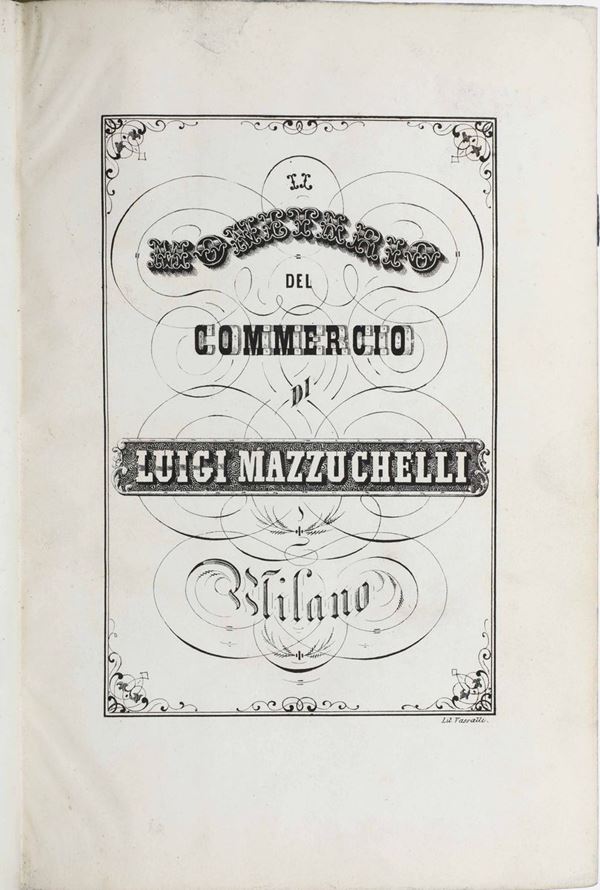 Mazzucchelli, Luigi Il monetario del commercio...Milano,1845