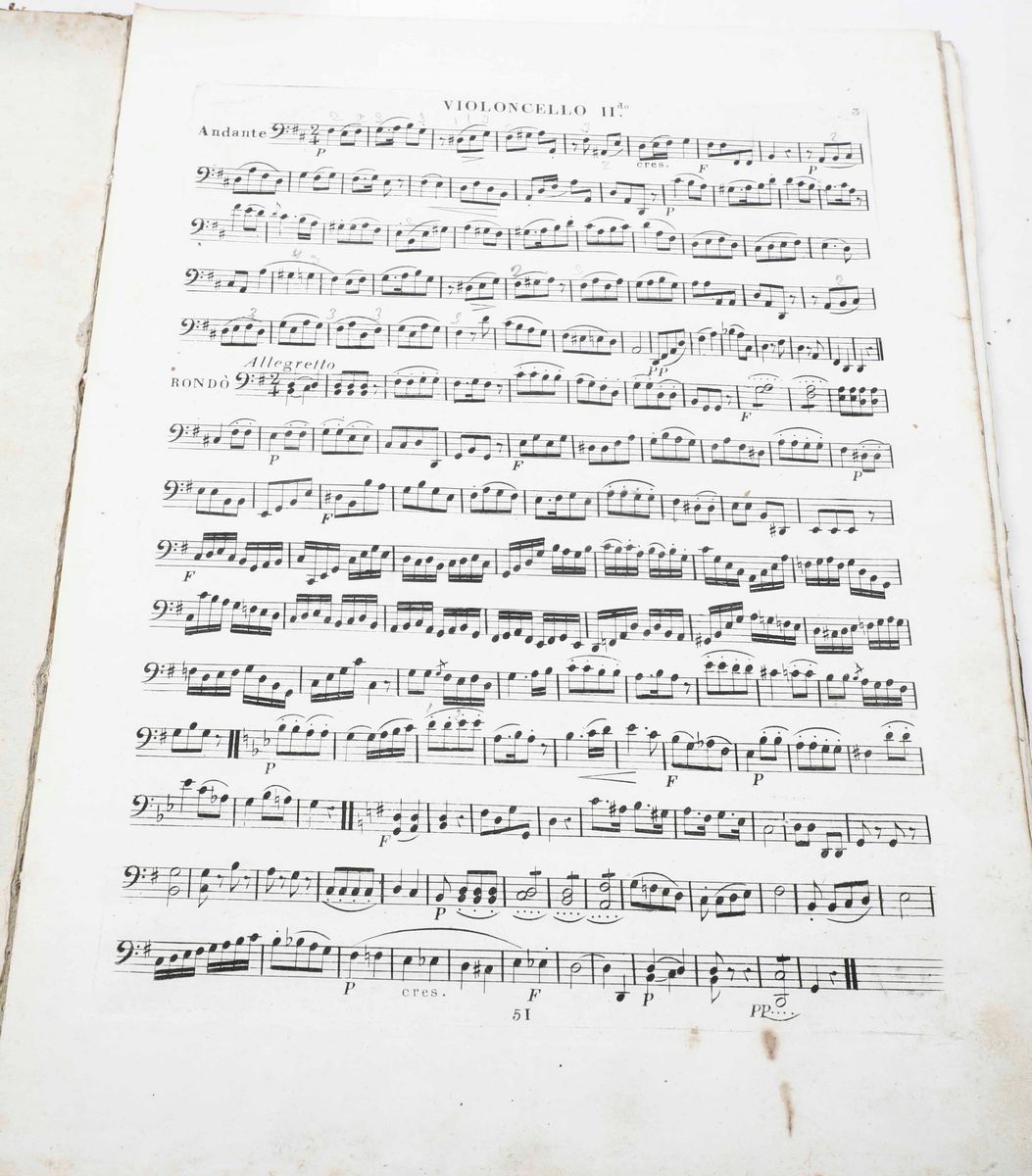 Spartiti Musicali del Secolo XIX.spartiti Musicali, Riduzioni per Pianoforte.