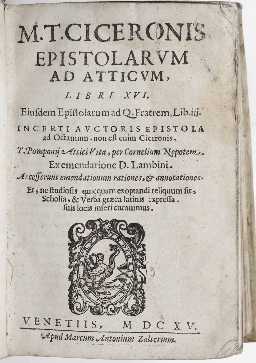 Calepio, Ambrogiodictionarium Latinum Ambrosii Calepini...venezia, Gryphium,1546.