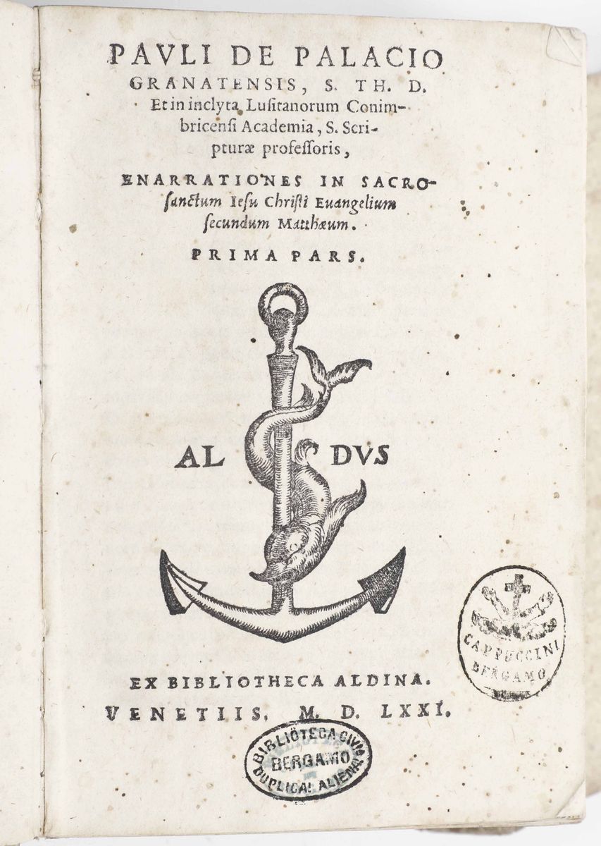 Agostino di Ippona e Autori Varidivi Aurelii Augustini...de Doctrina Christiana Lib. Iiii...venez...