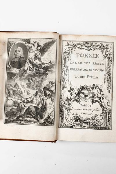 Metastasio, Poesie del Signor Abate: Edizione Completa in 12 Tomi, Parigi, 1755-1783