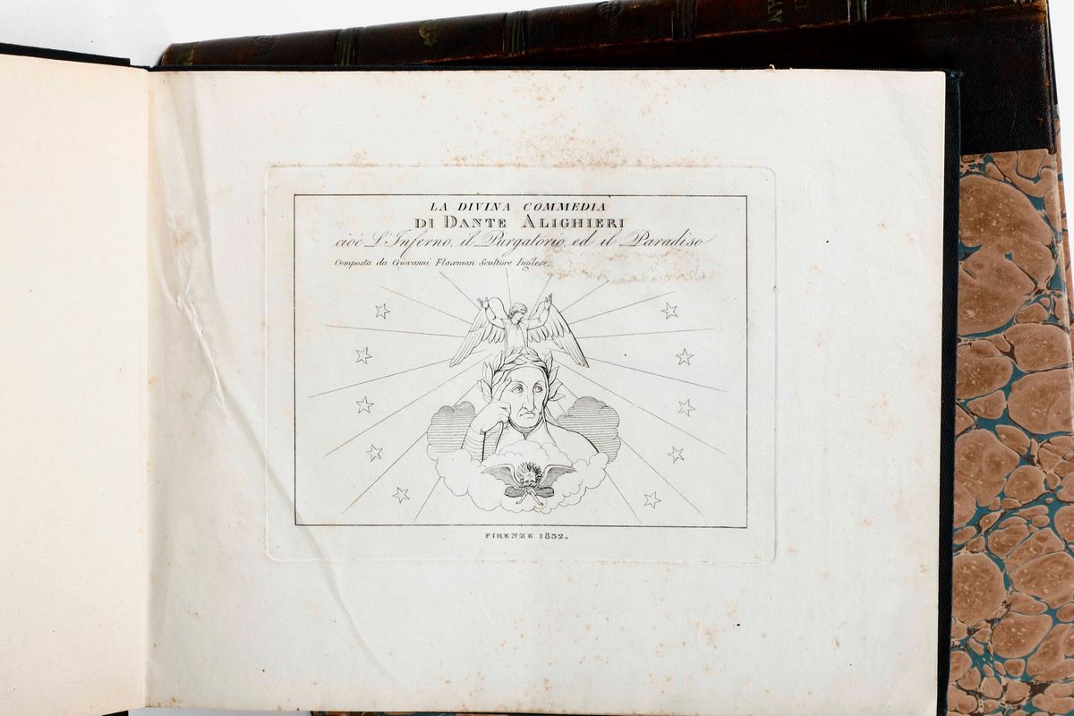 Flaxman Giovanni- L- Morghentavole per la Divina Commedia di Dante Alighieri....firenze,1832