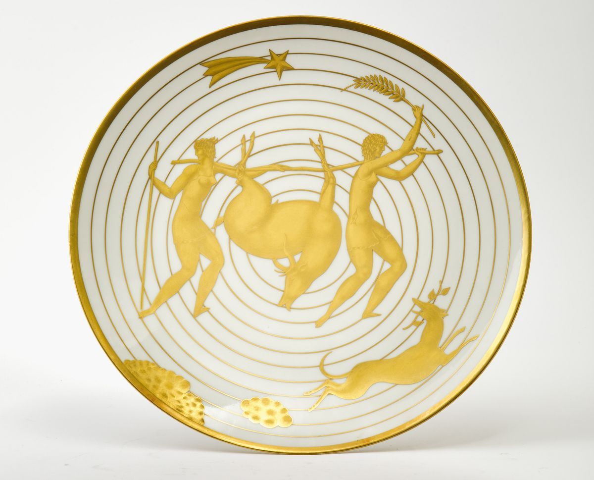 Gio Ponti (1891-1979) Richard Ginori, Pittoria di Doccia, 1928 Cavenatoria