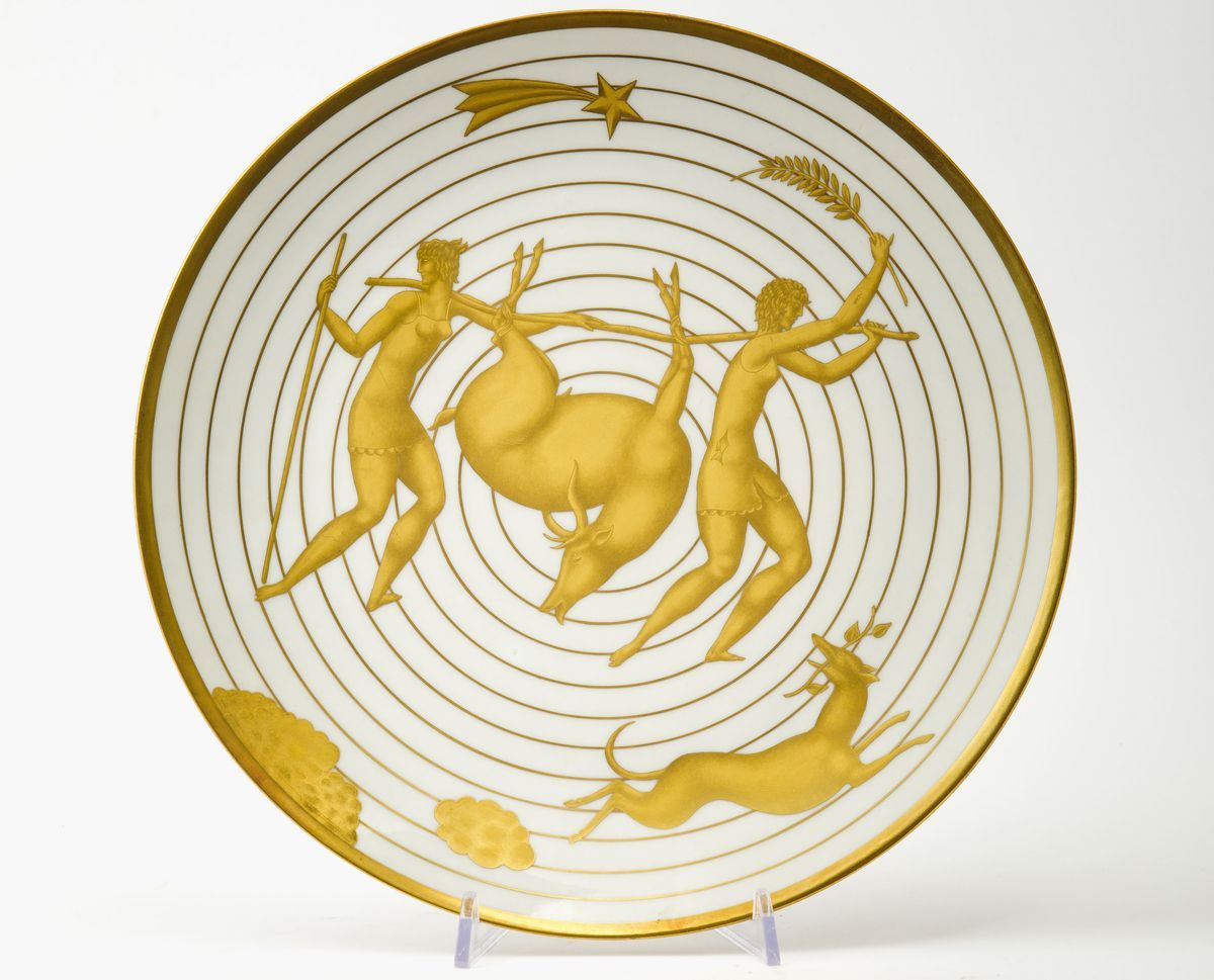 Gio Ponti (1891-1979) Richard Ginori, Pittoria di Doccia, 1928 Cavenatoria