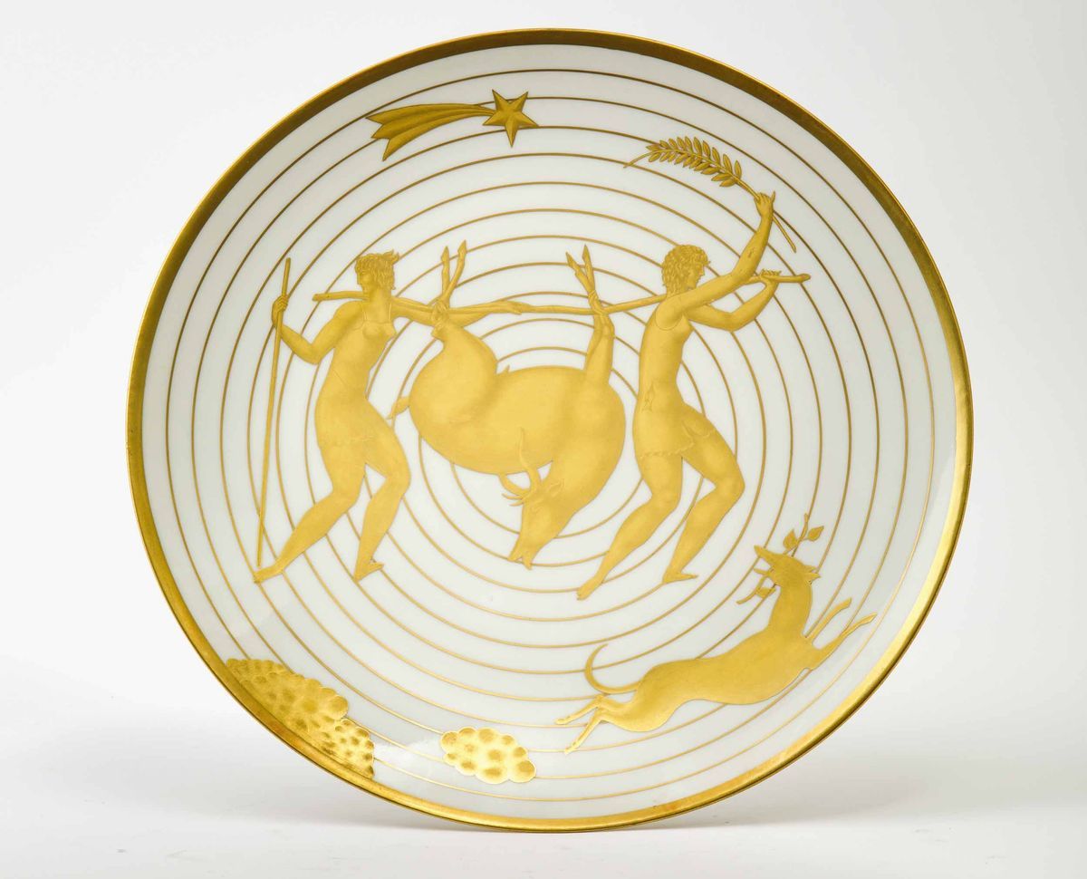Gio Ponti (1891-1979) Richard Ginori, Pittoria di Doccia, 1928 Cavenatoria