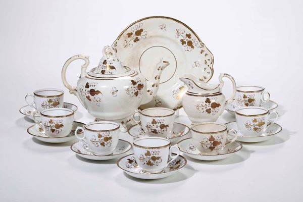 Servizio da tè Probabilmente Inghilterra, XIX - XX secolo