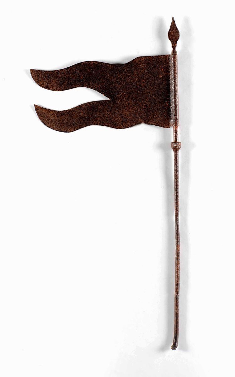 Banderuola in ferro, XVII secolo  - Asta Antiquariato | Cambi Time - Cambi Casa d'Aste