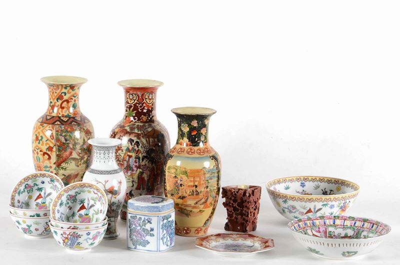 Lotto di porcellane cinesi  - Auction Antiques | Cambi Time - Cambi Casa d'Aste