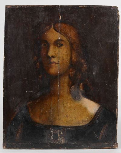 Artista del XIX Secoloritratto di Fanciulla