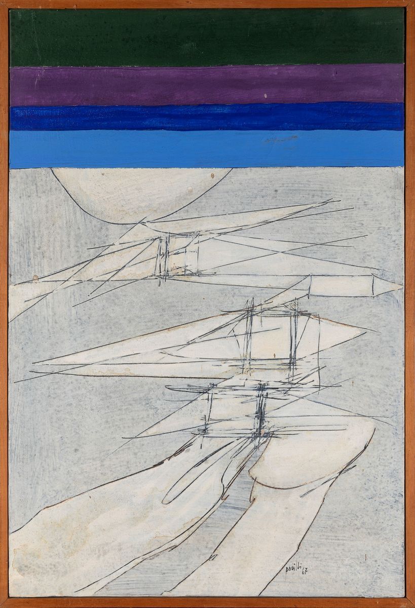 Achille Perilli (1927)perfection, 1967