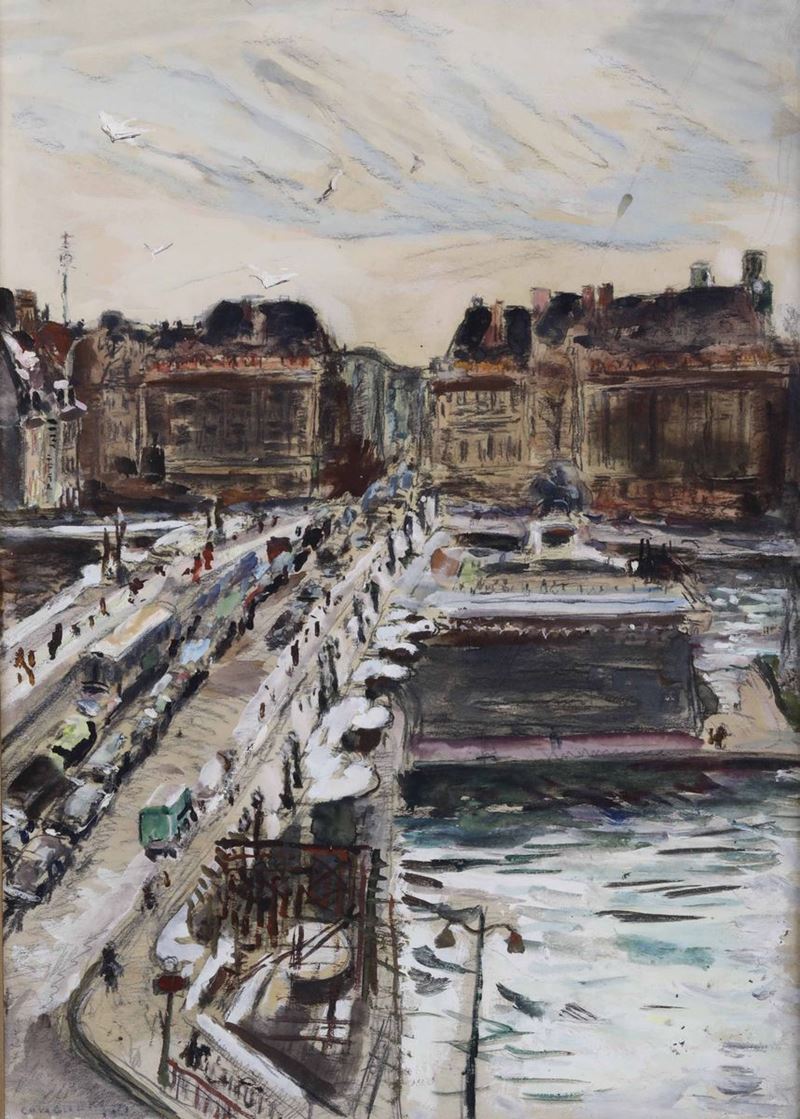 Mario Cavaglieri (1887 - 1969) Parigi  - Asta Da Viazzi a Balla, Artisti Italiani da una Collezione Genovese - Cambi Casa d'Aste