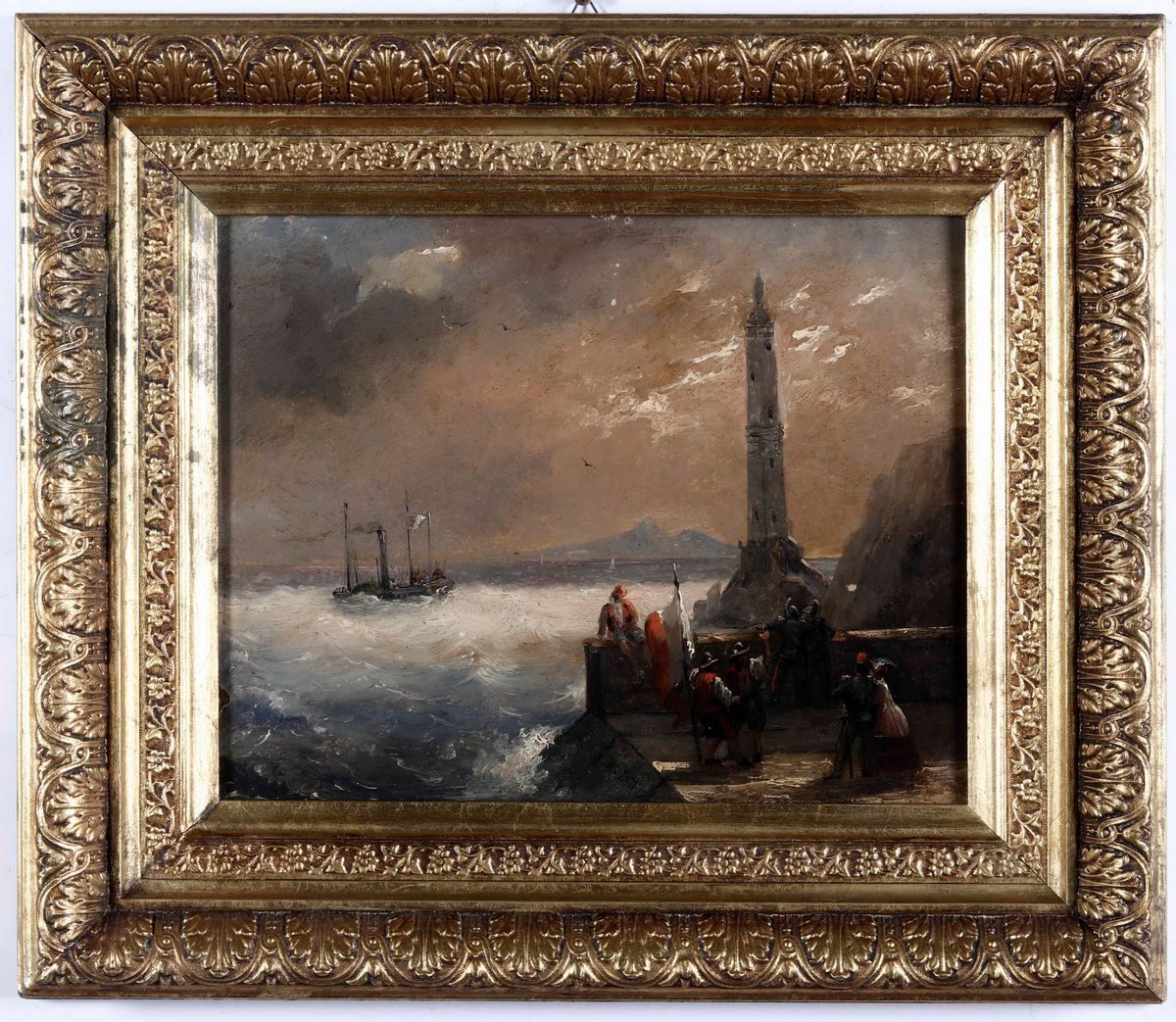 Artista Straniero Attivo a Napoli nel XIX Secolomarina
