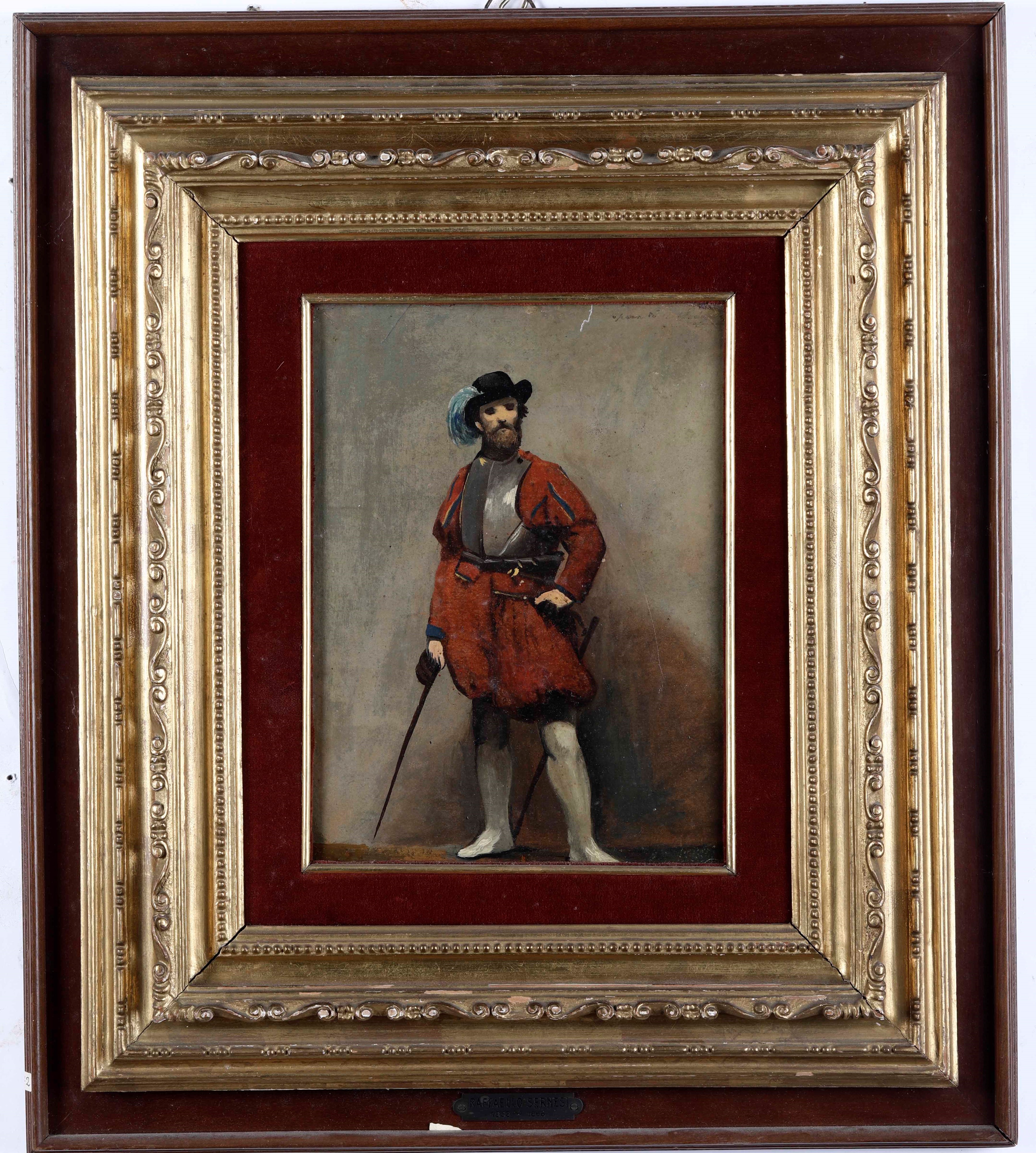 Artista del XIX secolo Costume fiorentino