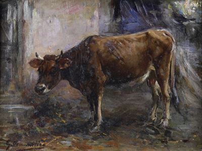 Giuseppe Pennasilico (1861 - 1940)mucca