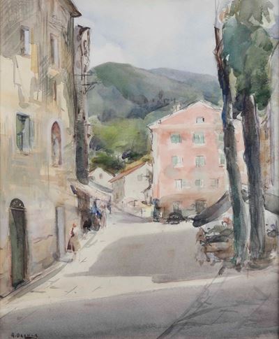 Piazza Assolata a Torriglia