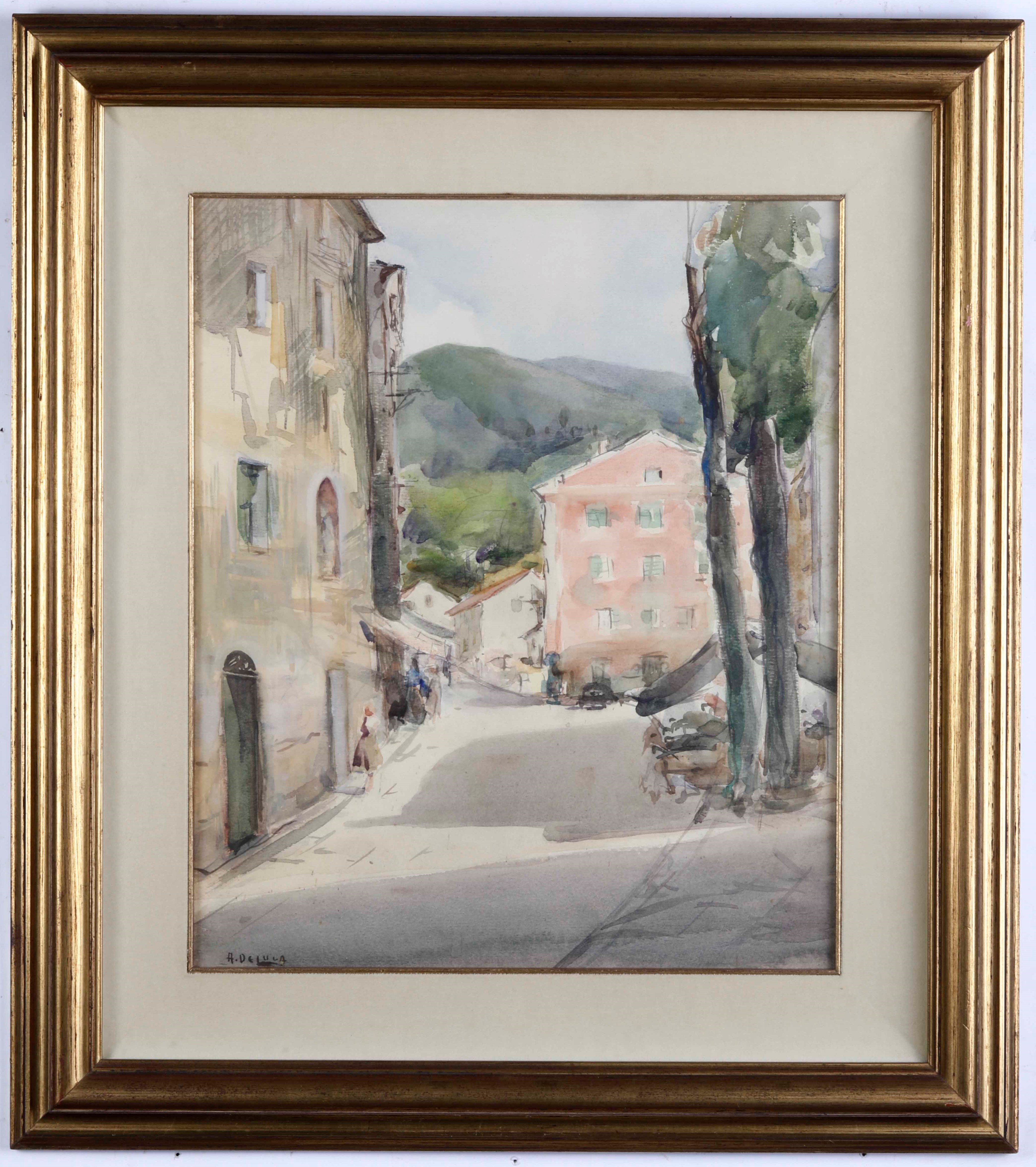 Arturo De Luca - Piazza Assolata a Torriglia