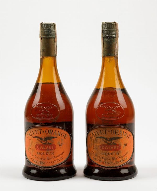Calvet-Orange, Liqueur a base de Cognac Fine Champagne