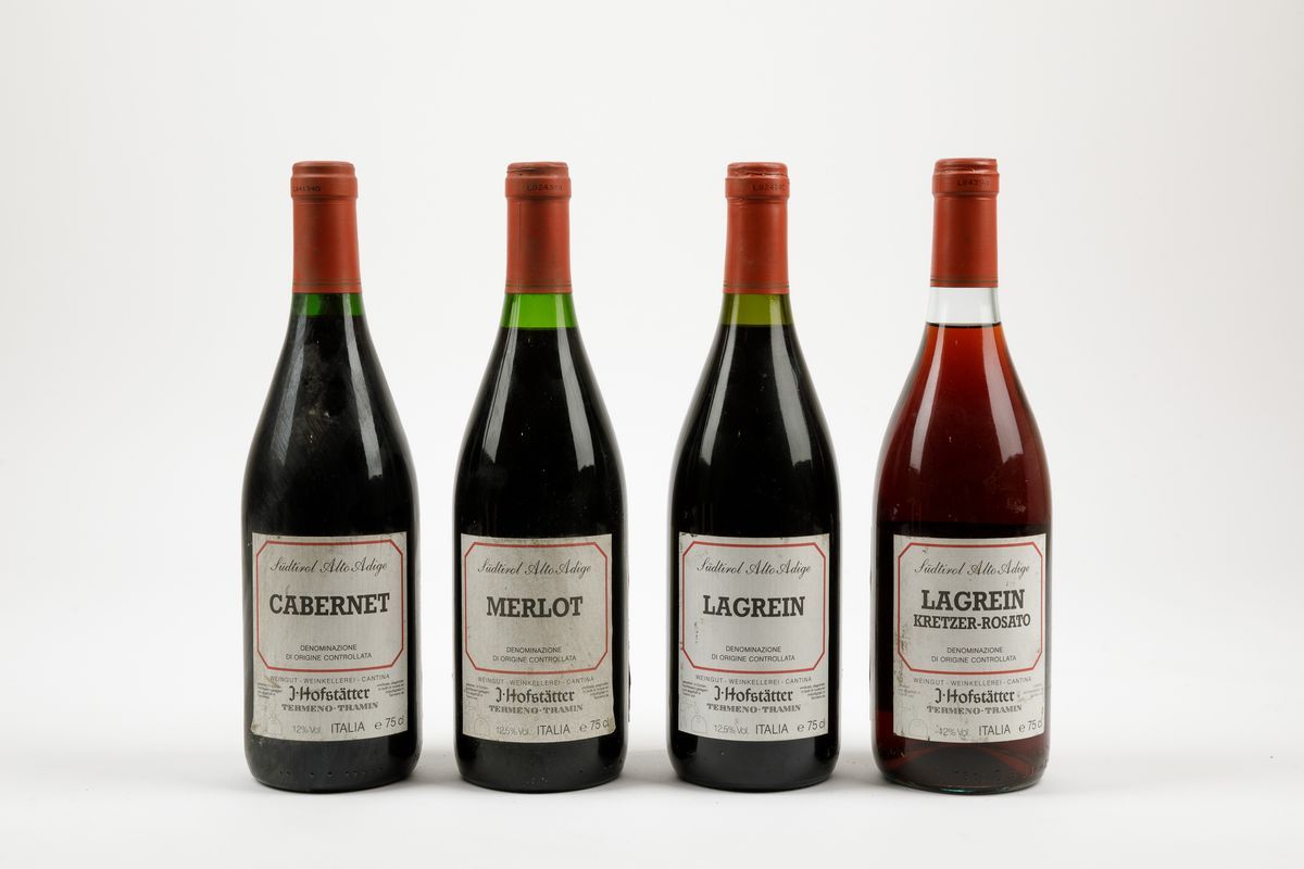 J.hofstatter, Lagrein J.hofstatter, Cebernet J.hofstatter, Lagrein Kretzer Rosato J.hofstatter, M...