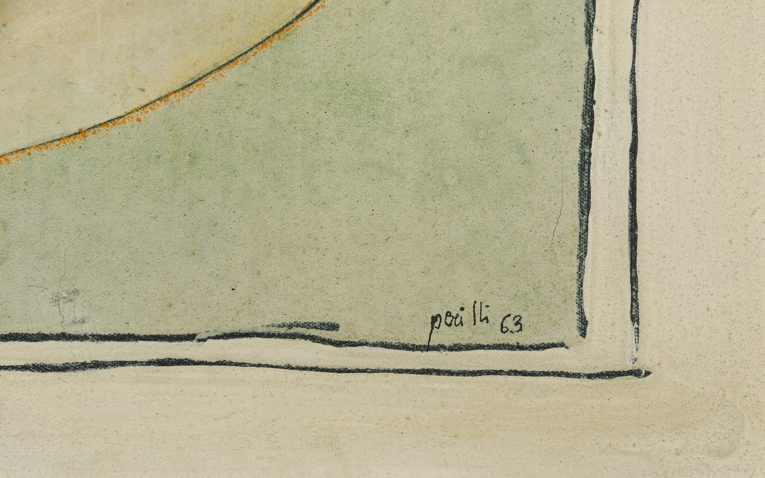 Achille Perilli - Bis Azzurro