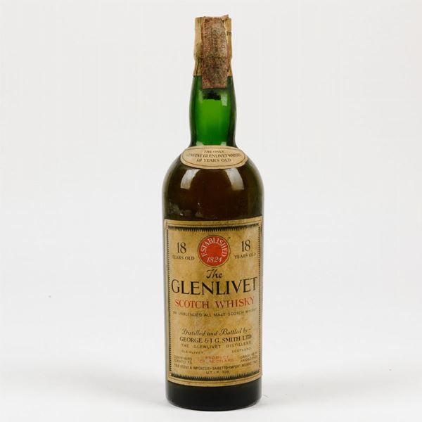 The Glenlivet, George & J.G. Smith LTD, Scotch Whisky 18 years old