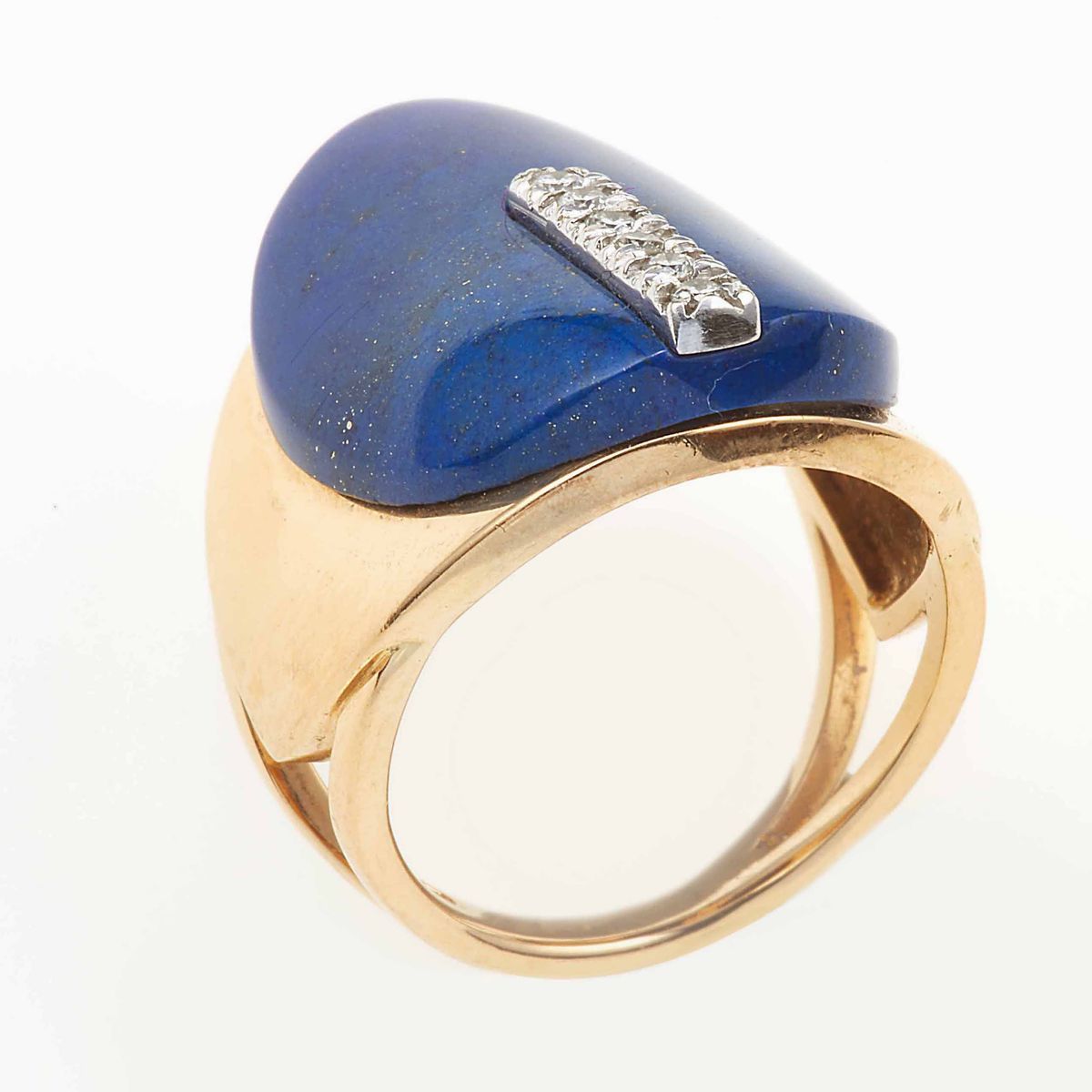 Repossi. Anello con Lapislazzuli e Diamanti