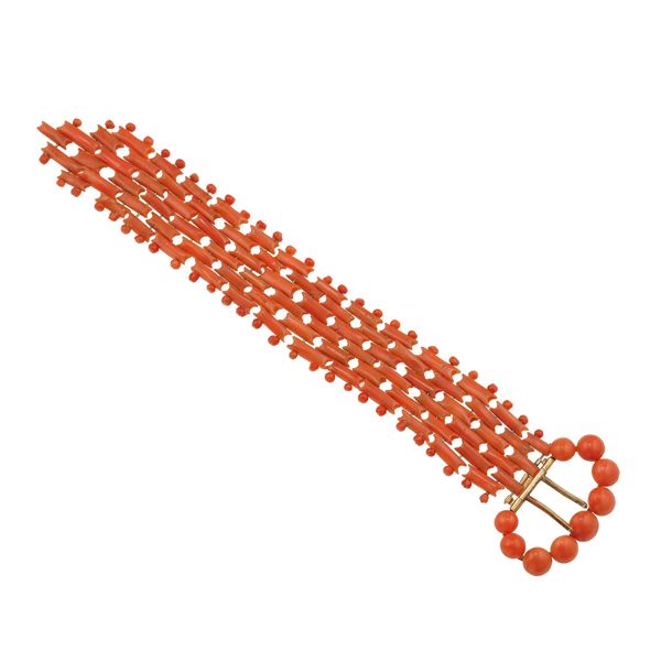 Bracciale in corallo
