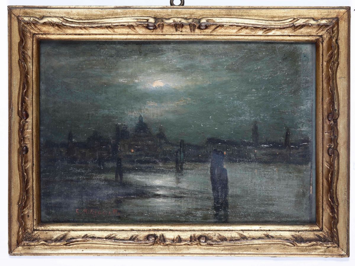 Zanetti Giuseppe Miti (1859-1929)laguna Veneta