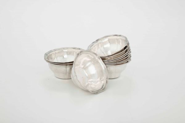 Dodici bowl in argento