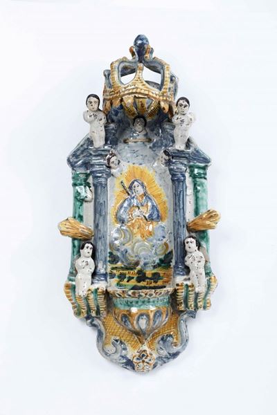 Acquasantiera Napoli o Ischia, Fine del XVIII Secolo