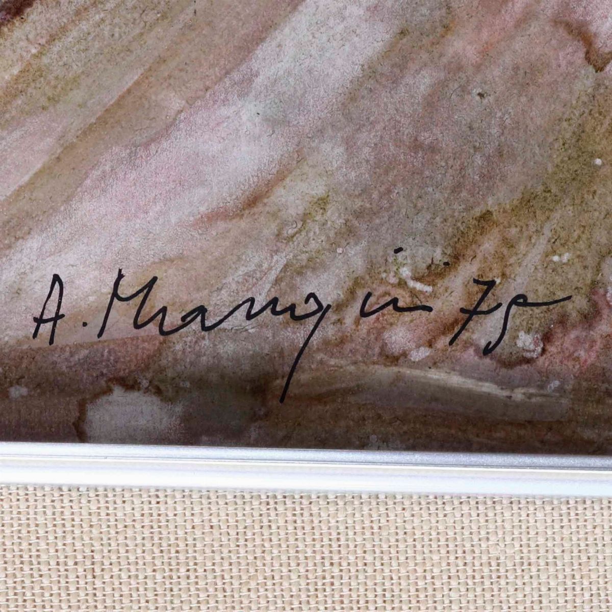 Attilio Mangini - Figura su Cavallo
