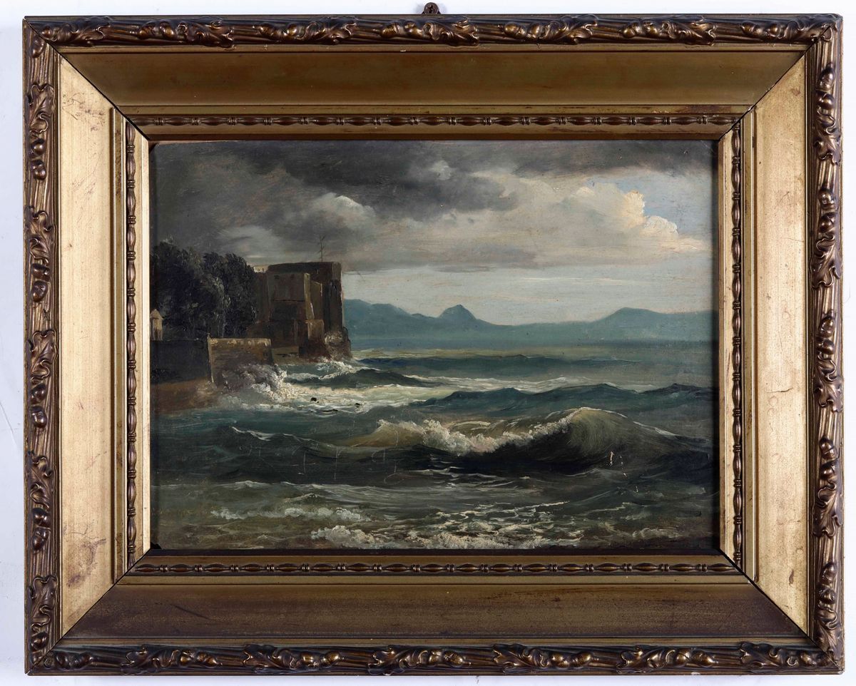 Carl Wilhelm Gotzloff, Attribuito Adue Paesaggi