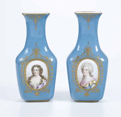 Coppia di Vasi Francia, XIX Secolo