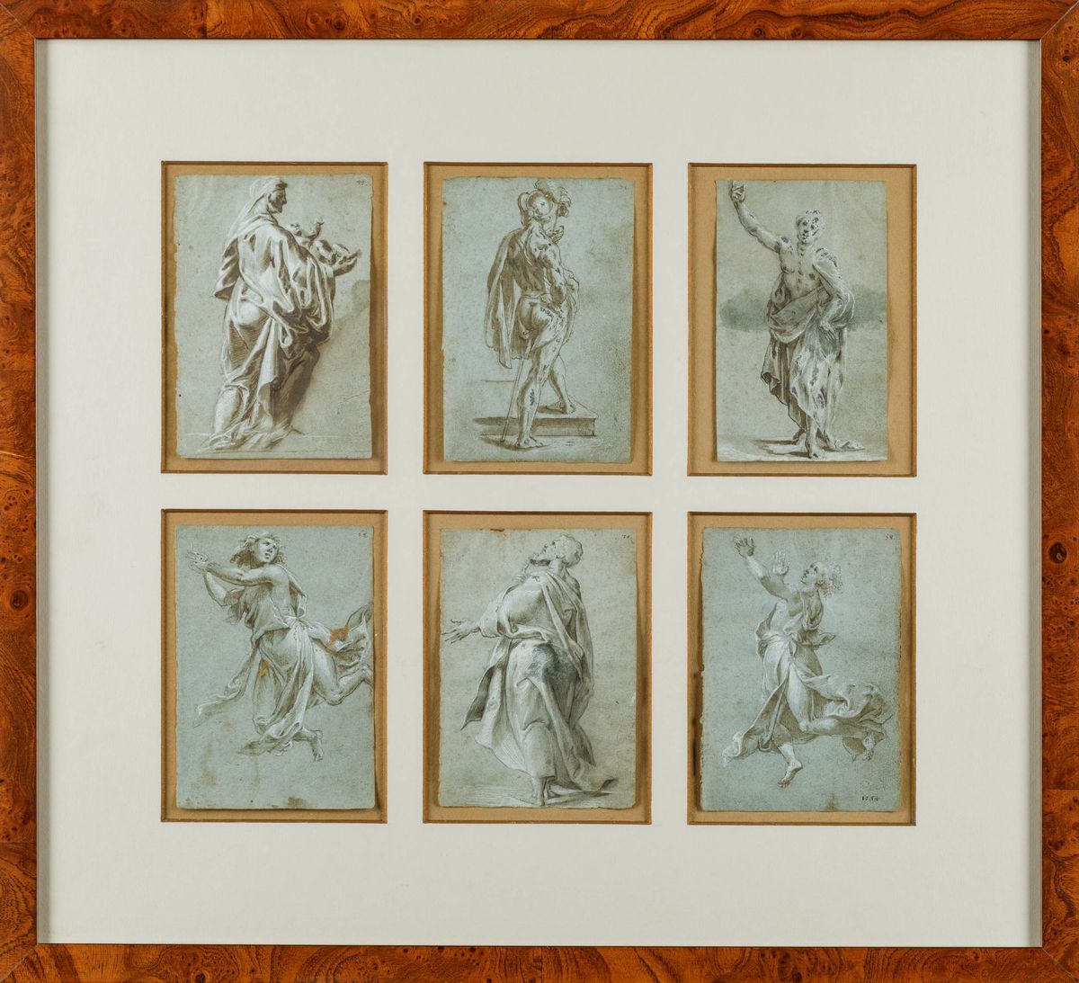 Carlo Urbino (crema 1510/20-1585)studi per Figure