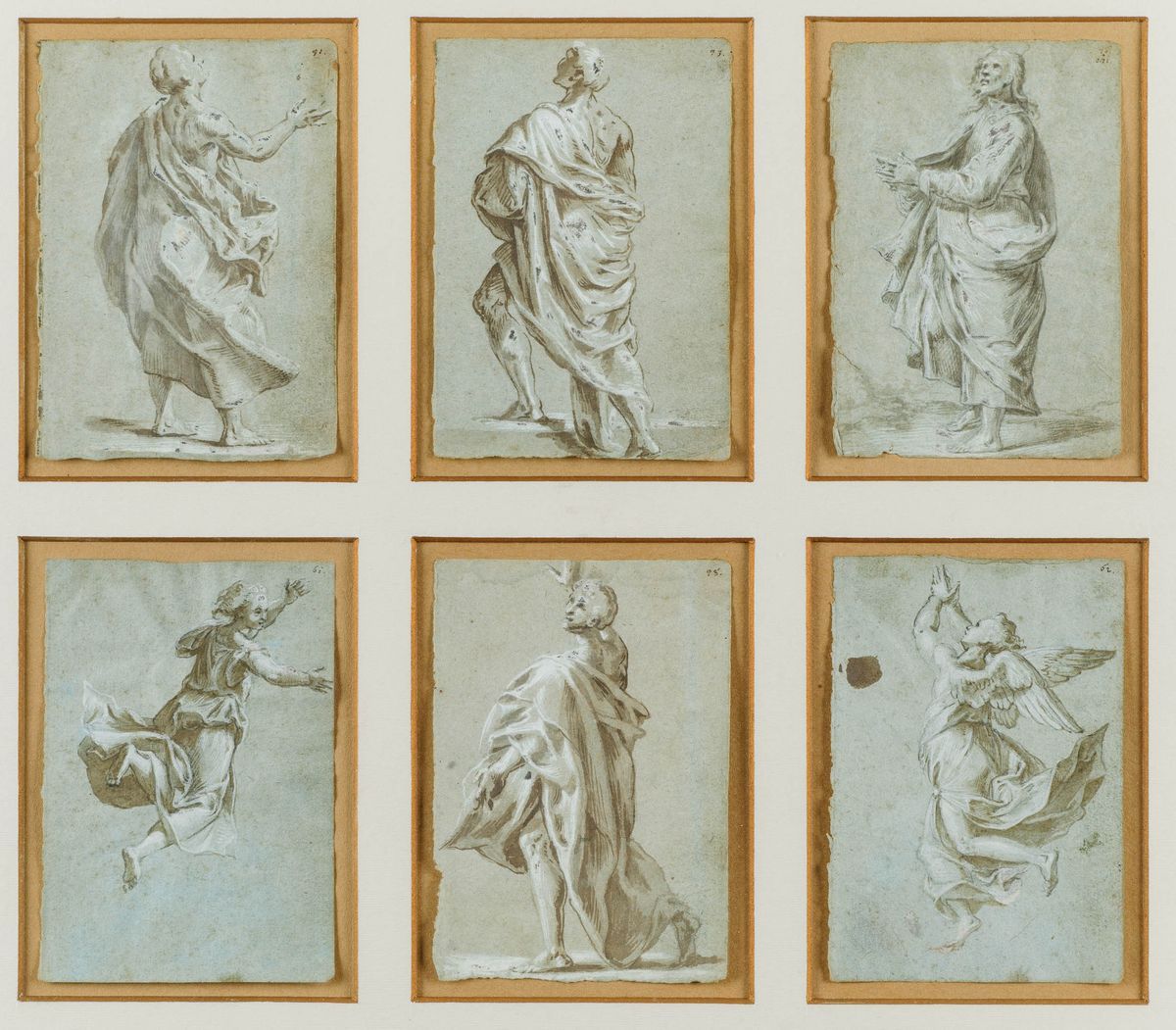 Carlo Urbino (crema 1510/20-1585)studi per Figure