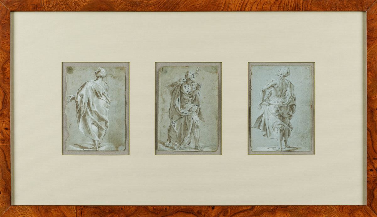 Carlo Urbino (crema 1510/20-1585)studi per Figure
