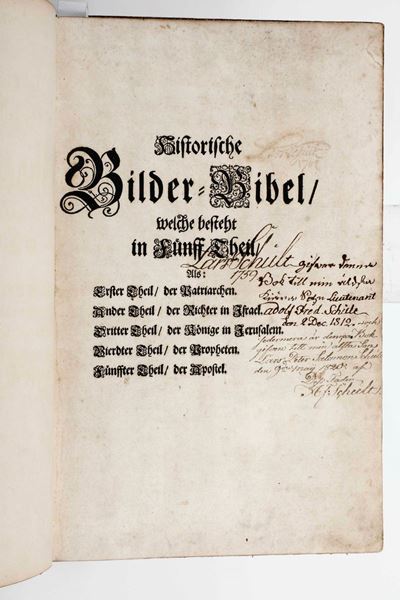 Kraus, Johann-ulrichhistorische Bilder Bibel...in Augsburg, 1700
