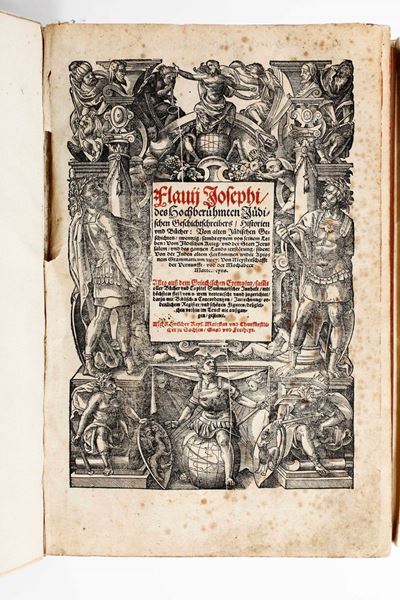 Flavij Josephiflavij Josephi...historien Und Bucher...strassburg, Theodosium Rihel,1590